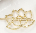 Lotus Flower Metal Vintage Hair Clip